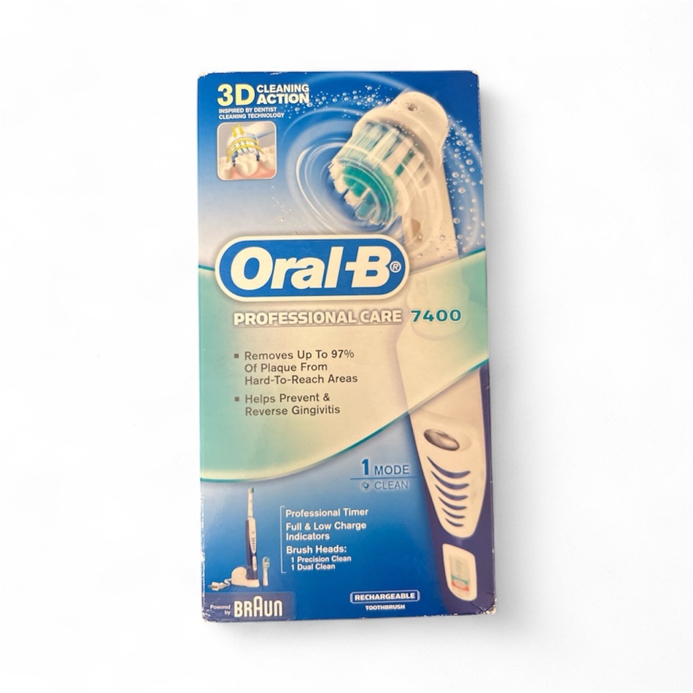 Discontinued Oral-B ProfessionalCare 7400 Electric Toothbrush; Extremely rare